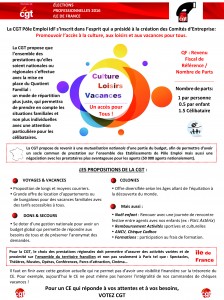 Les Activités Sociales CGT