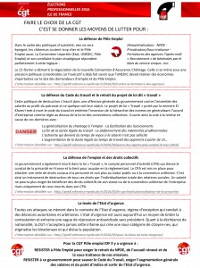 Luttes CGT élections